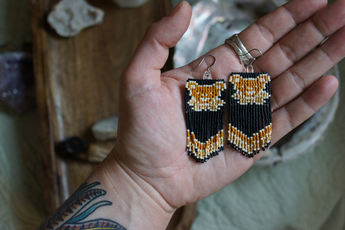 Dancing Bears (Black/Rust)