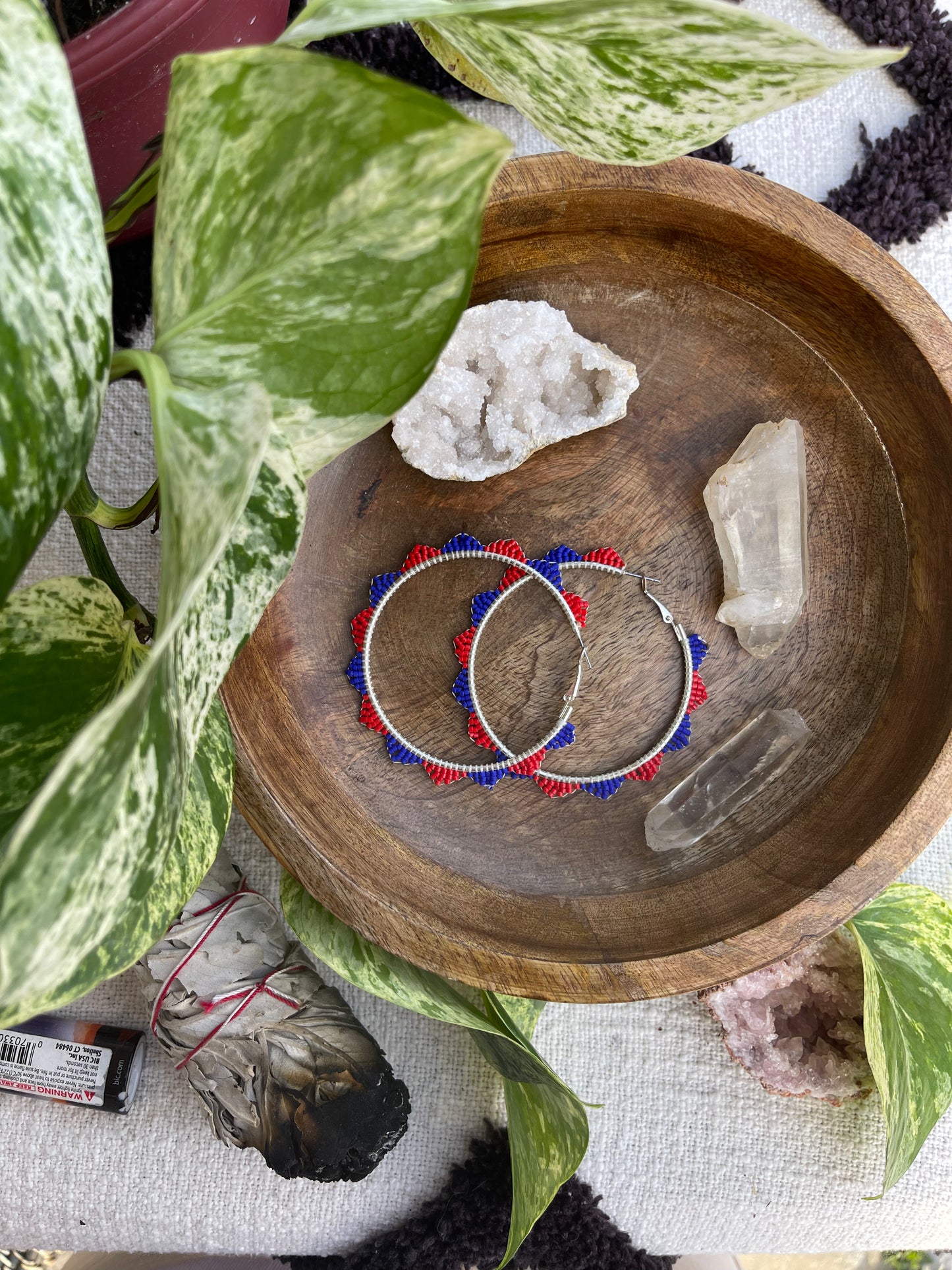 Hoops (Red/Blue)