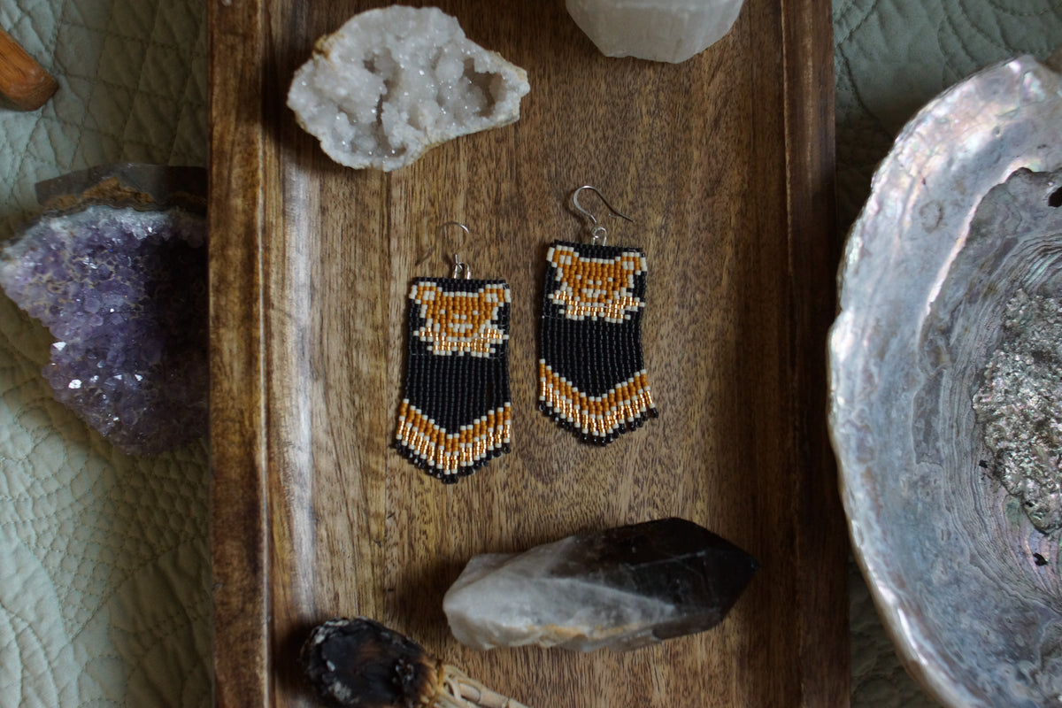 Dancing Bears (Black/Rust)