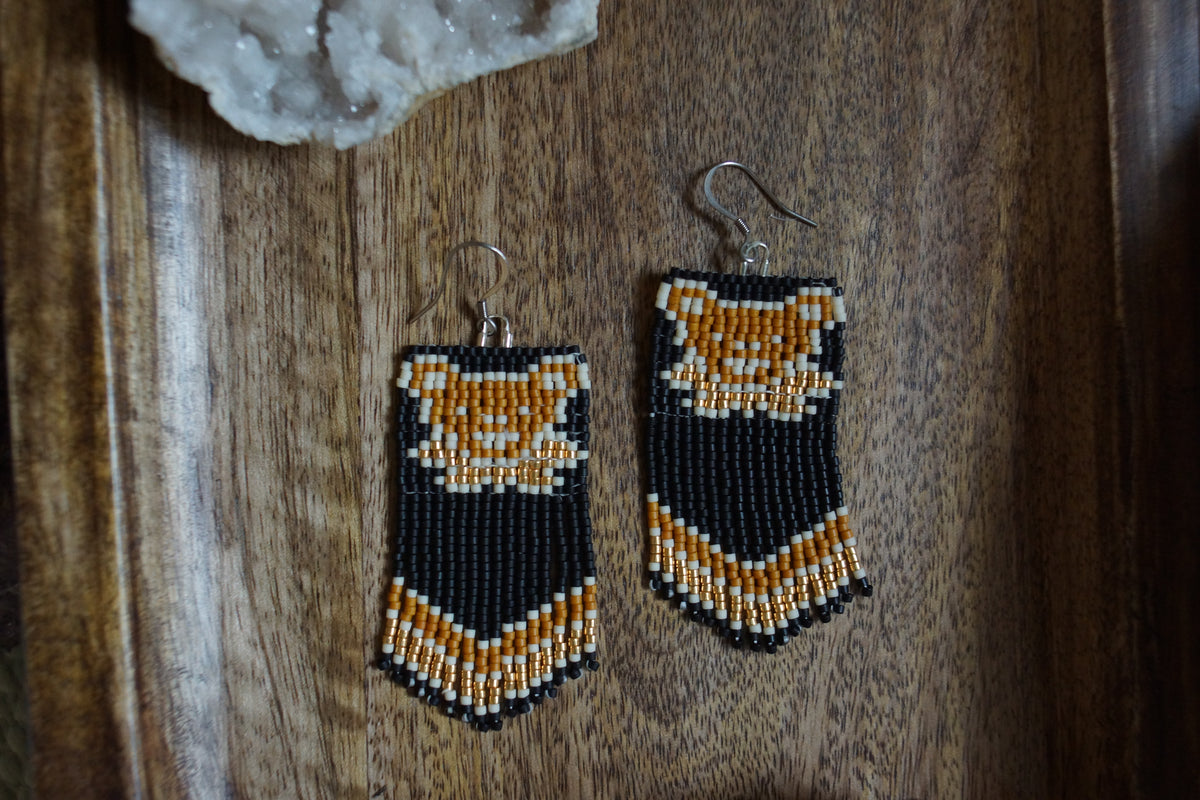 Dancing Bears (Black/Rust)