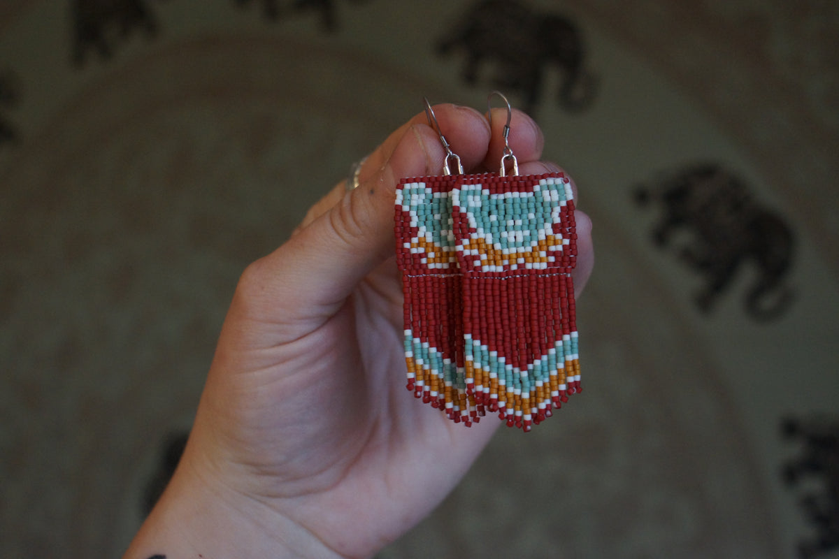 Dancing Bears (Maroon)