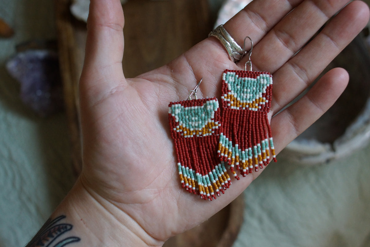 Dancing Bears (Maroon)