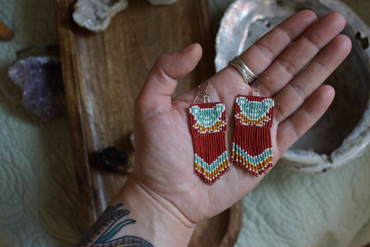 Dancing Bears (Maroon)