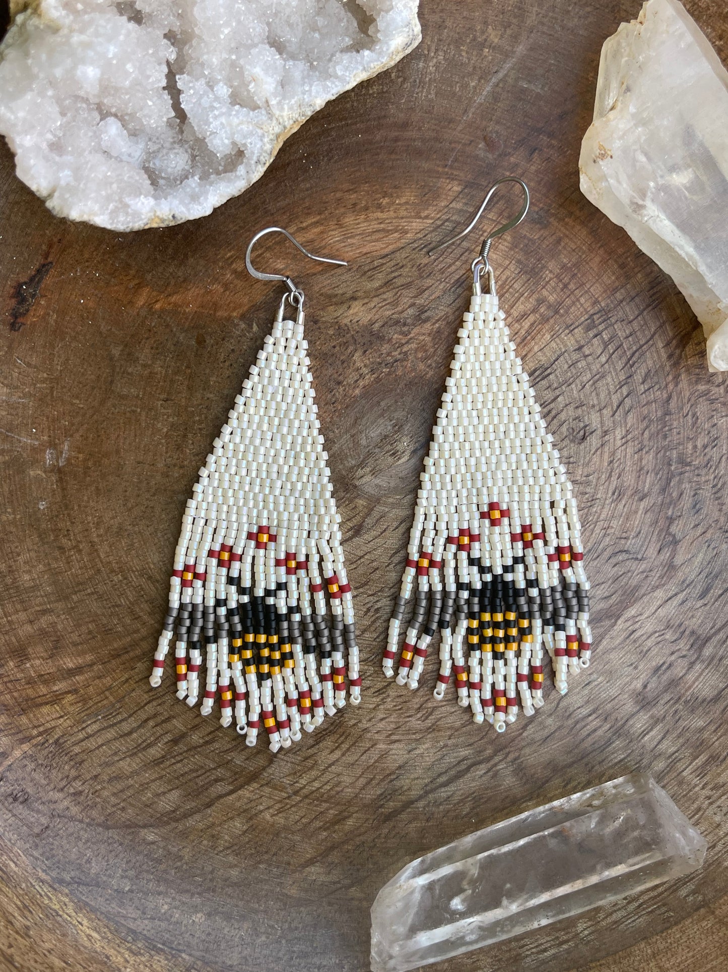 Bumblebee Fringe Earrings