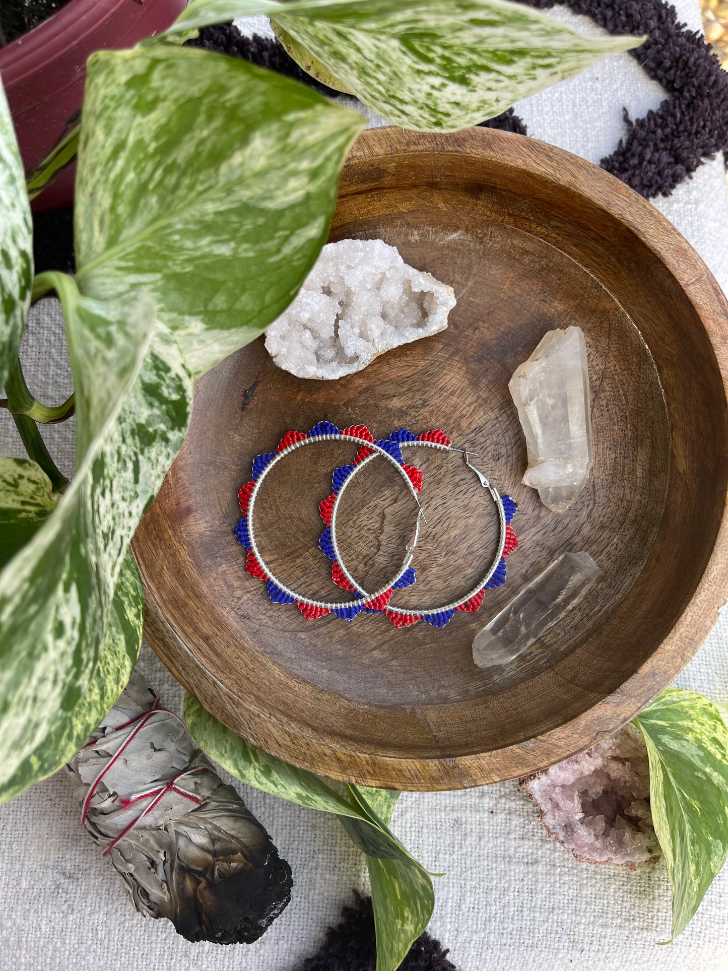 Hoops (Red/Blue)