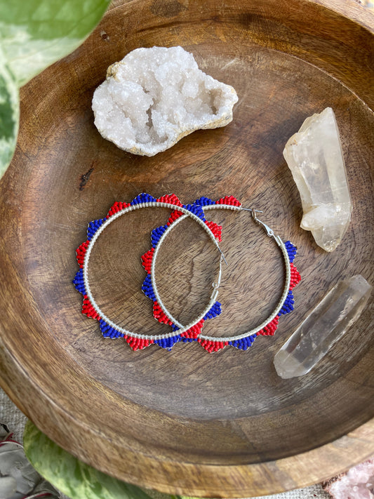 Hoops (Red/Blue)